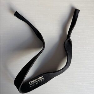 Croakies Black Sunglasses Strap